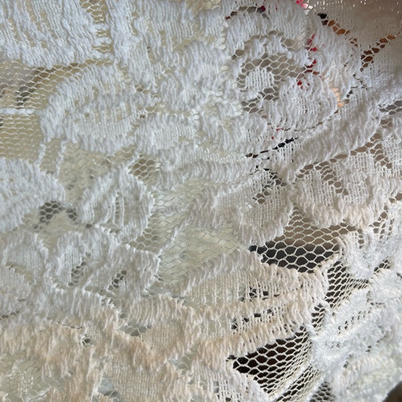 SPEECKLERS Cream Lace Overlay Party Dress - Picture 6 of 6